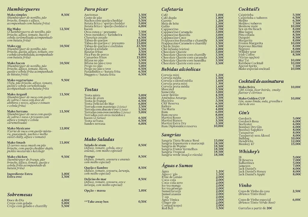 Menu_Mako Cocktail Bar_Arganil_imagen_2