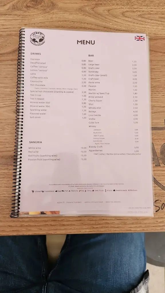 Menu_Açor TT - Tapas e Turismo - Arganil_Arganil_image_1