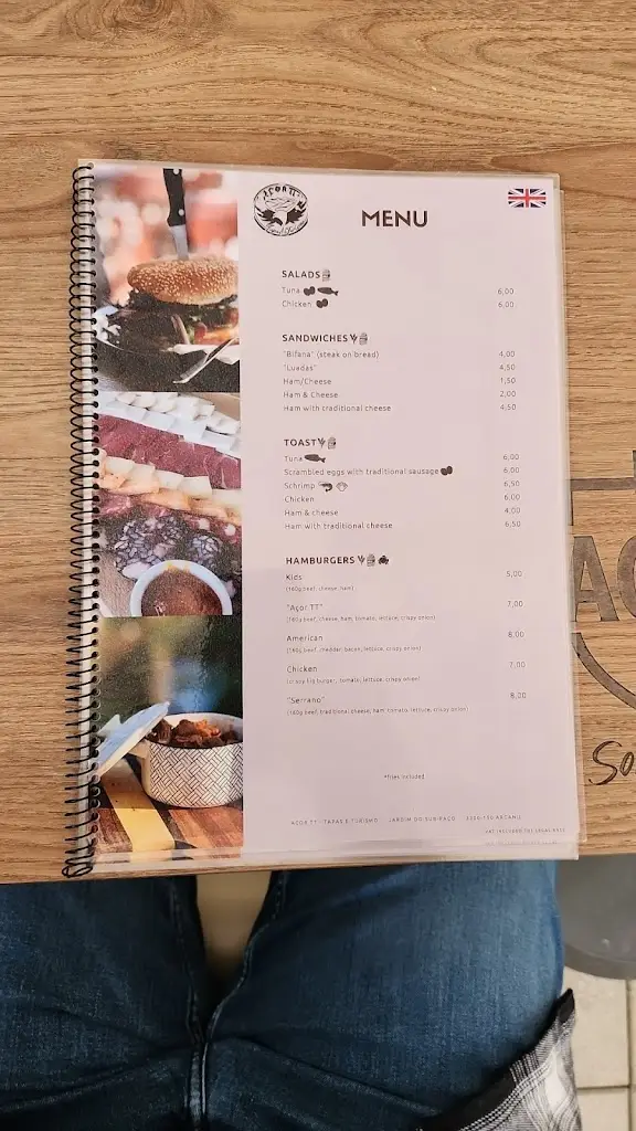 Menu_Açor TT - Tapas e Turismo - Arganil_Arganil_image_2