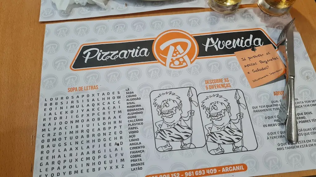 Menu_Pizzaria Avenida_Arganil_immagine_2