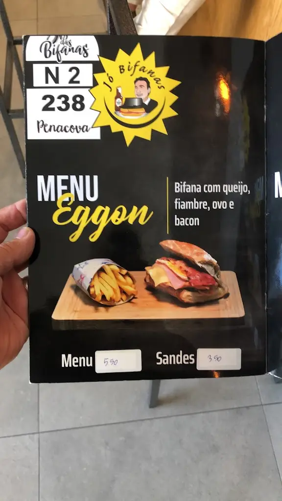 Menü_Restaurante Jó Bifanas_Lorvão_Bild_4