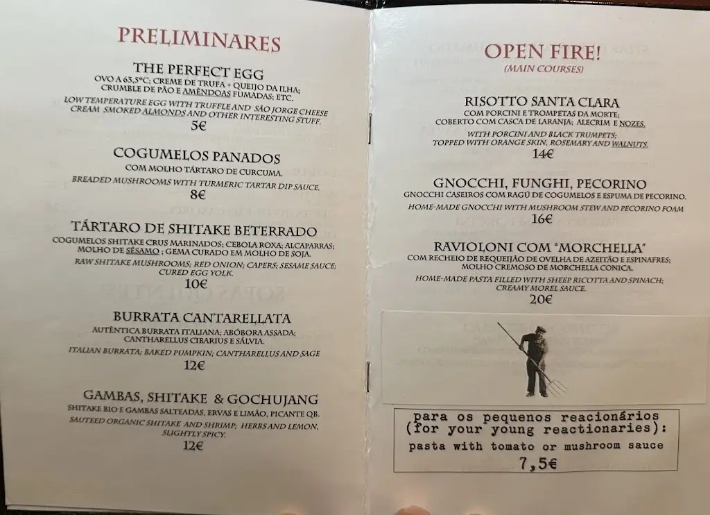 Menu_Santa Clara dos Cogumelos_Santa Clara_image_2