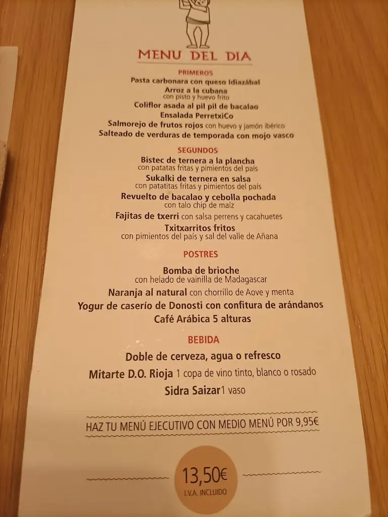 Menu_Cais Ribeirinho_Montemor-o-Velho_immagine_2