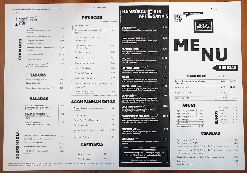 Menu_A Burguesa - Restaurante_Lousã_imagen_3