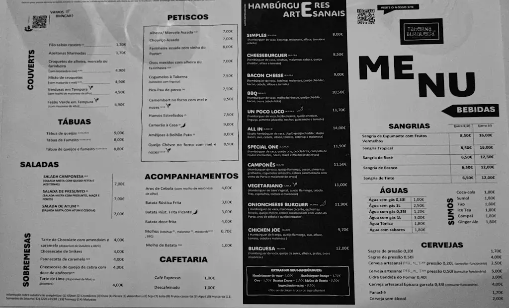 Menu_A Burguesa - Restaurante_Lousã_imagen_4