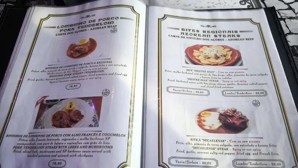 Menu_São Pedro_Ponta Delgada_immagine_1