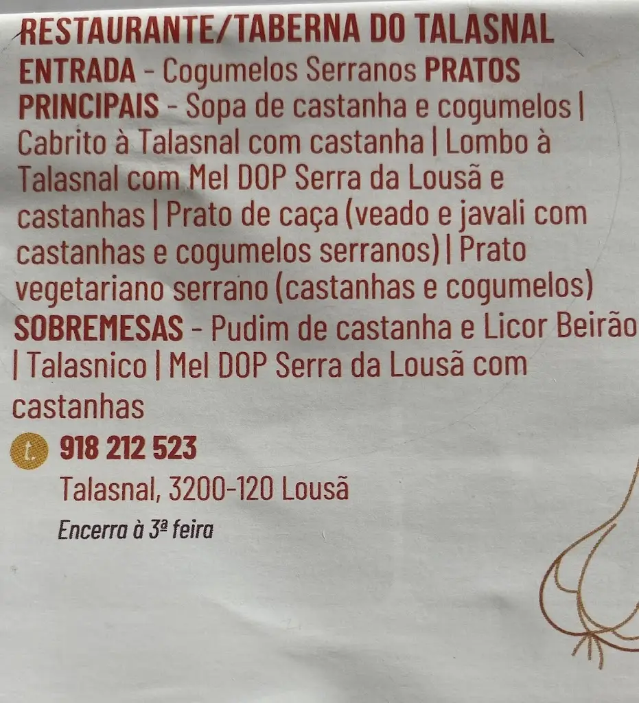 Menu_Taberna do Talasnal_Lousã_image_1