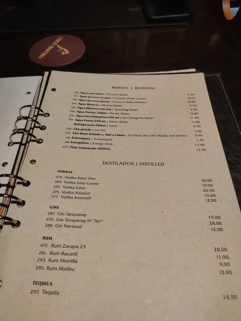 Menü_O Casimiro_São Pedro de Alva_Bild_4