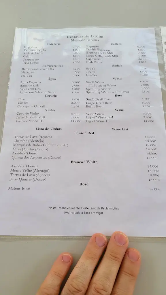 Menu_Jardim_Povoação_immagine_2