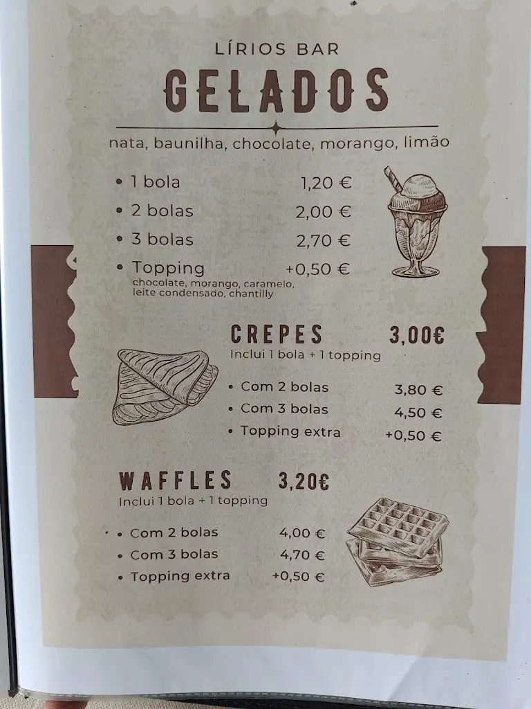 Menu_Lírios Bar_São Pedro de Alva_immagine_3