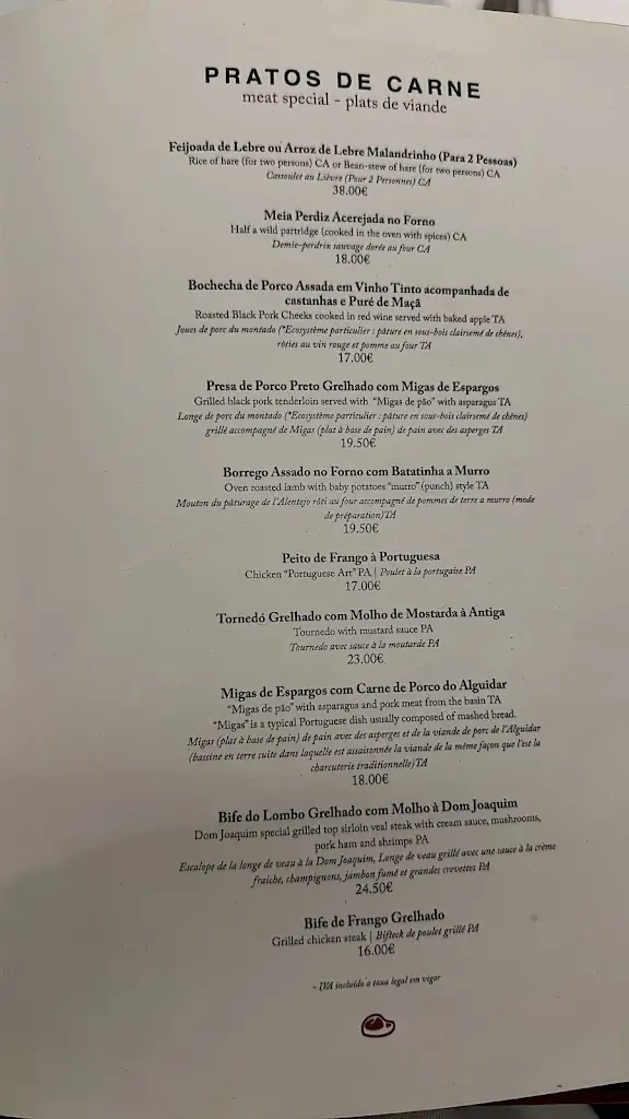 Menu_Dom Joaquim_Évora_immagine_3