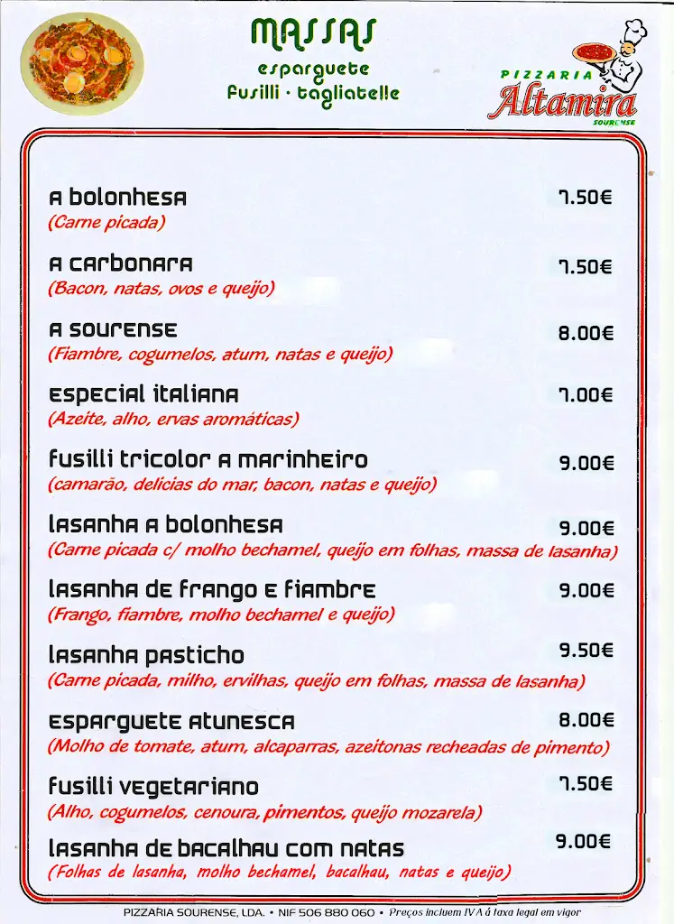 Menu_Pizzaria Altamira Sourense Lda._Soure_imagen_2