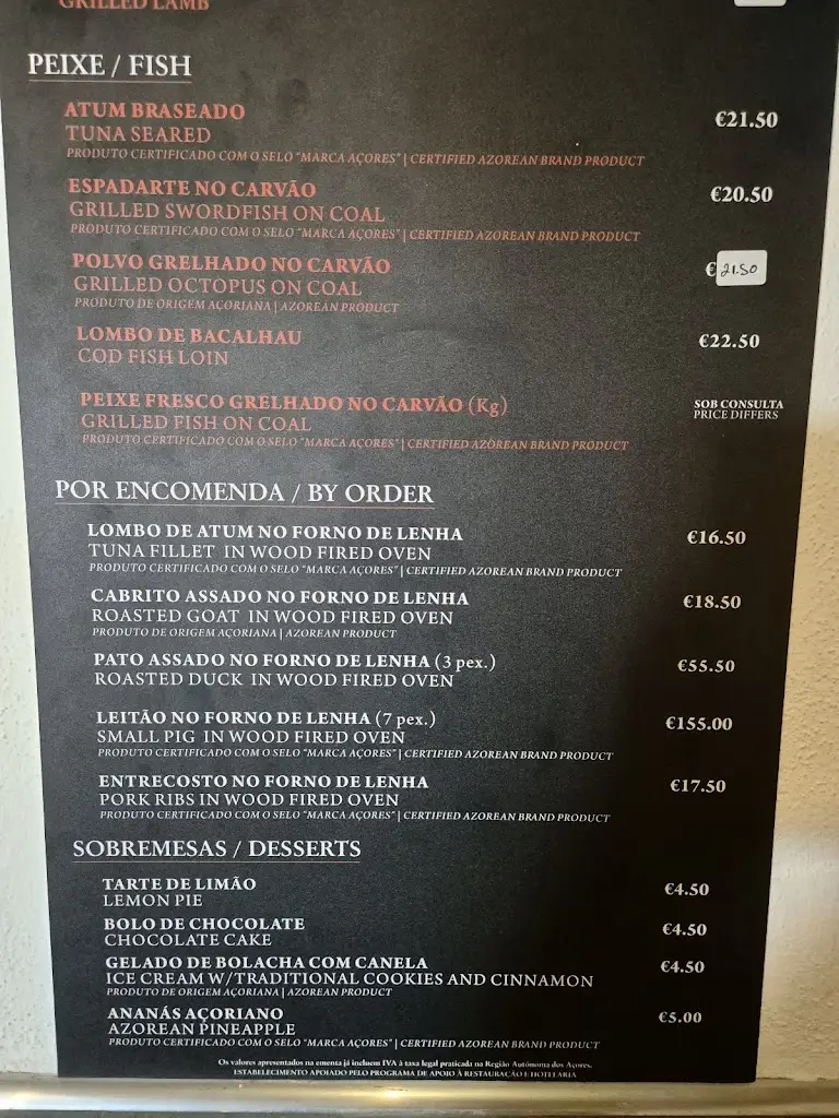 Menu_Restaurante Taberna Roberto_Feteira_immagine_1