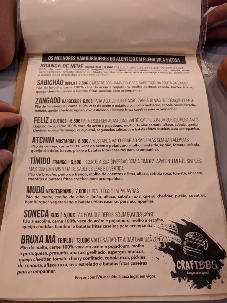 Menu_Craft BBS_Vila Viçosa_image_3