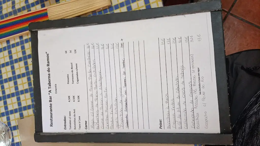 Menu_A Taberna do Ramos_Alcoutim_immagine_3