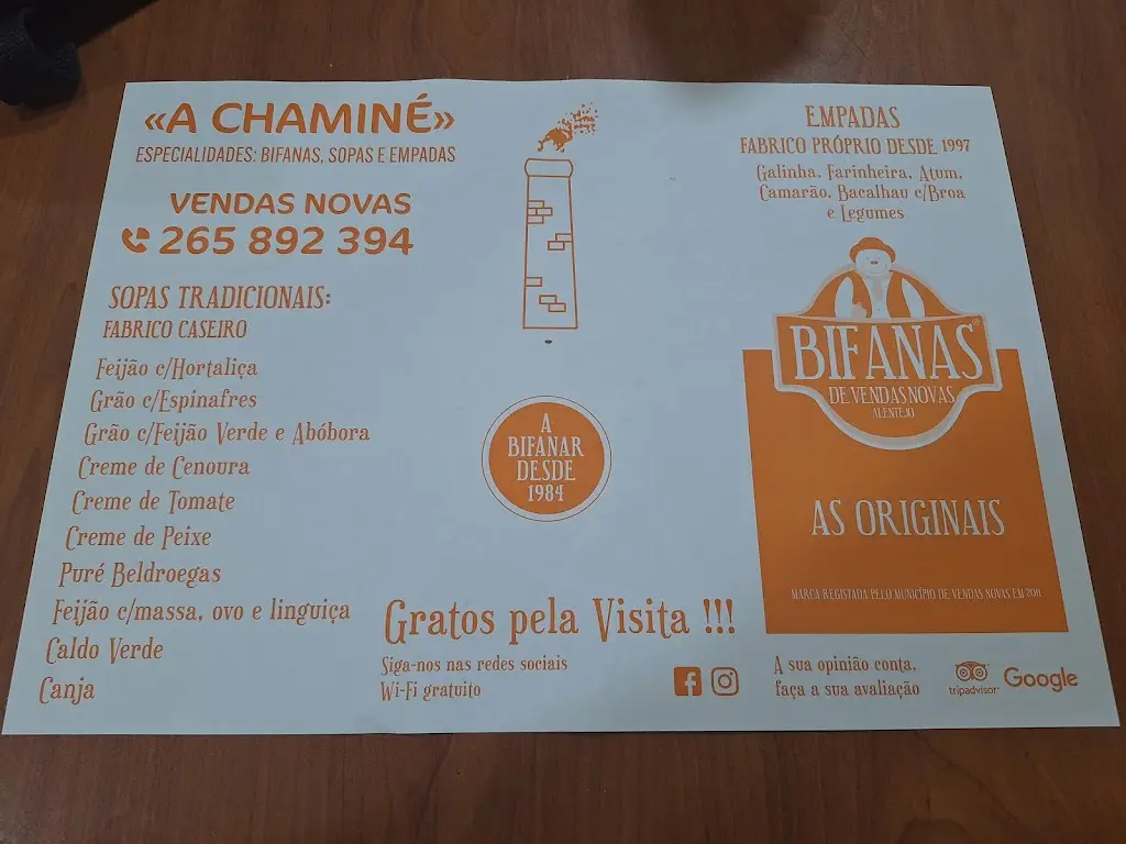 Menü_A Chaminé_Vendas Novas_Bild_2