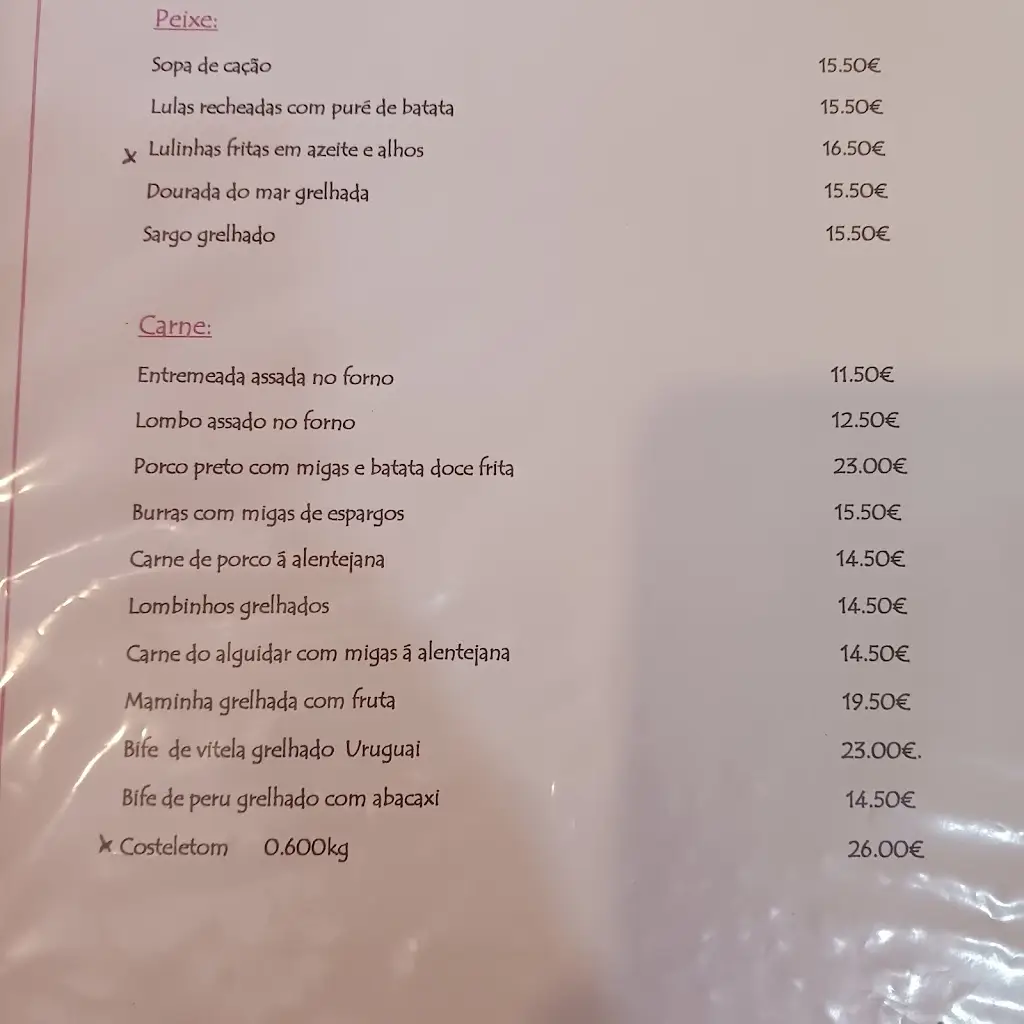 Menu_Canto dos Sabores_Vendas Novas_immagine_1