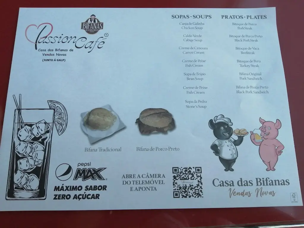 Menu_Passion Café (Bifanas de Vendas Novas)_Vendas Novas_immagine_4