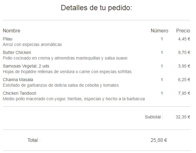 Menu_O Prego_Vendas Novas_image_1