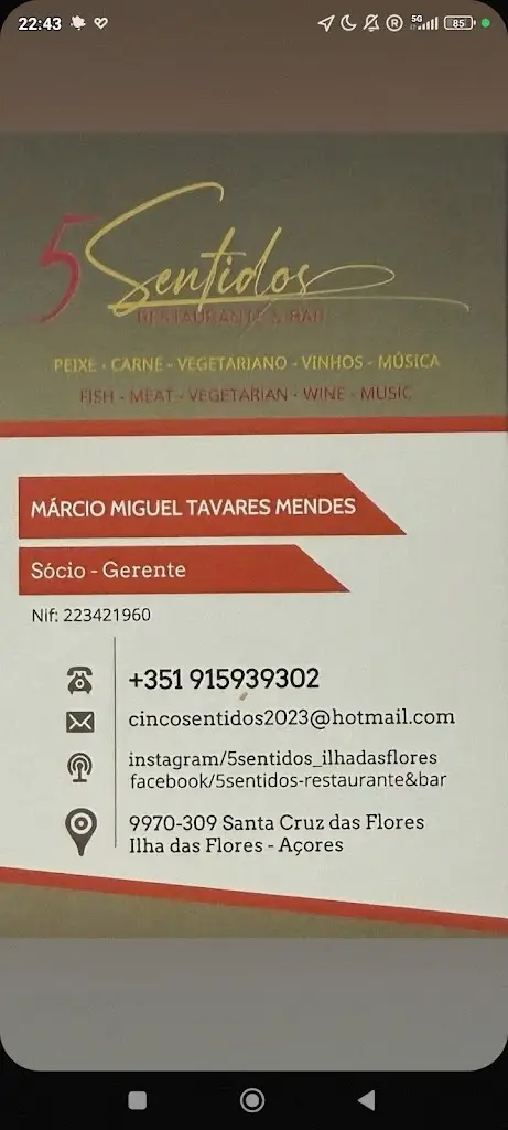 Menu_Restaurante Bar 