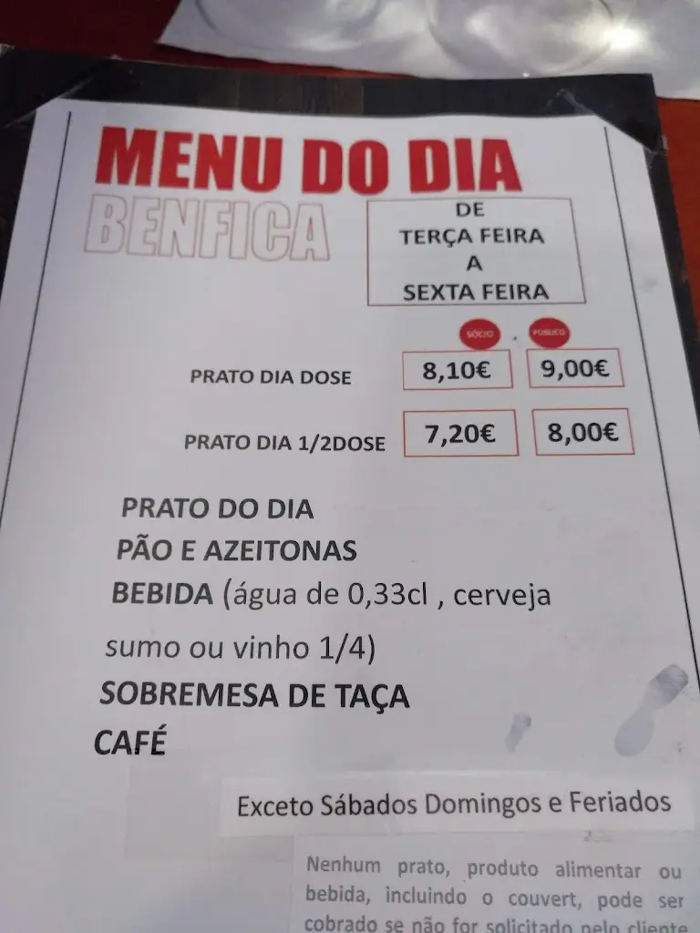 Menu_Casa Benfica Vendas Novas_Vendas Novas_immagine_2