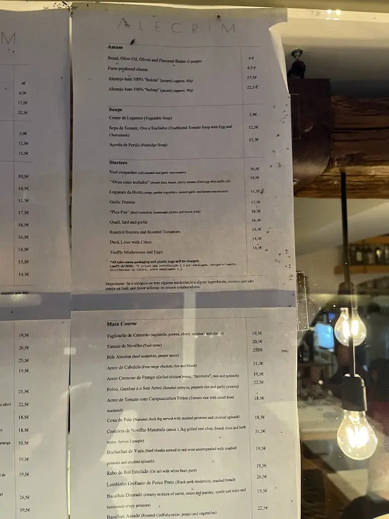 Menu_Restaurante Alecrim_Estremoz_immagine_4