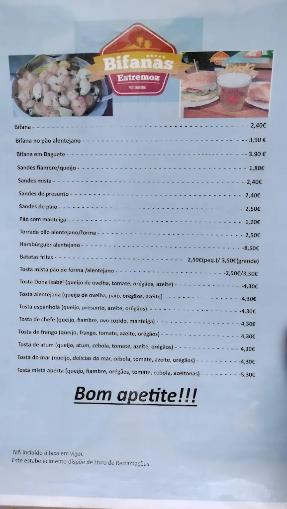 Menu_Casa das Bifanas (Estremoz)_Estremoz_immagine_2