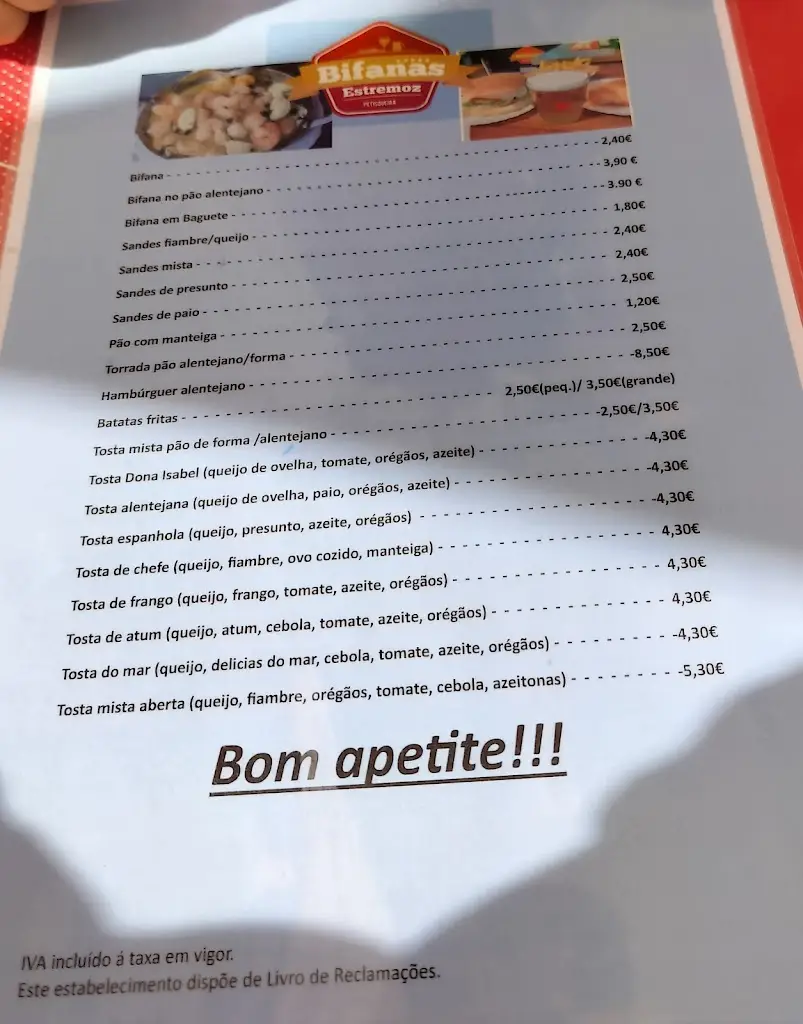 Menu_Casa das Bifanas (Estremoz)_Estremoz_immagine_3