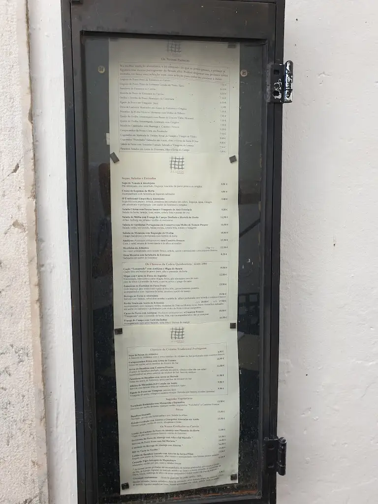 Menu_A Cadeia Bué Pequenina_Estremoz_immagine_3