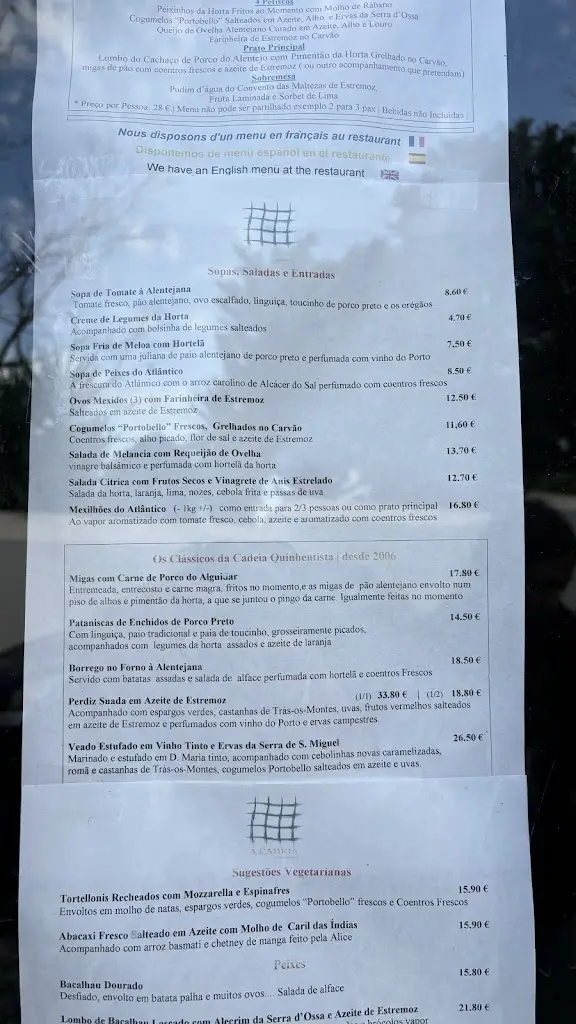 Menu_A Cadeia Bué Pequenina_Estremoz_immagine_4