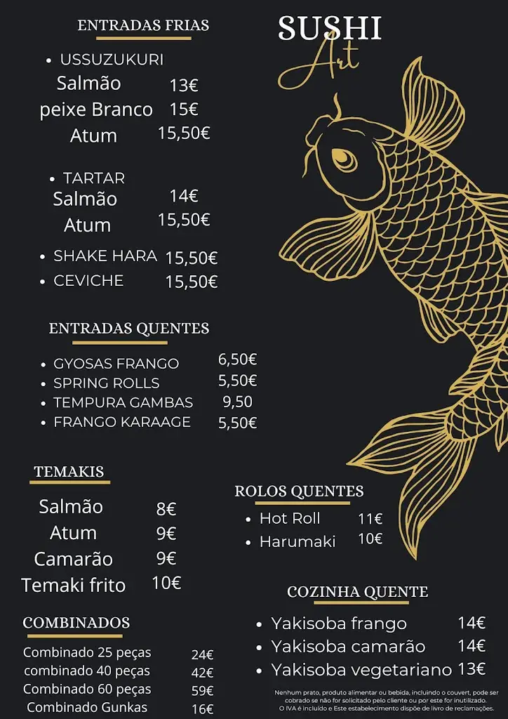 Menu_Sushi Art Estremoz_Estremoz_image_1