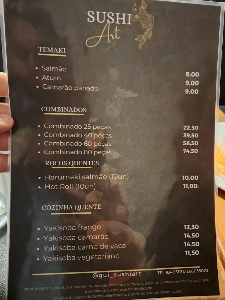 Menu_Sushi Art Estremoz_Estremoz_image_2
