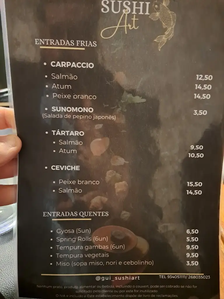 Menu_Sushi Art Estremoz_Estremoz_image_3