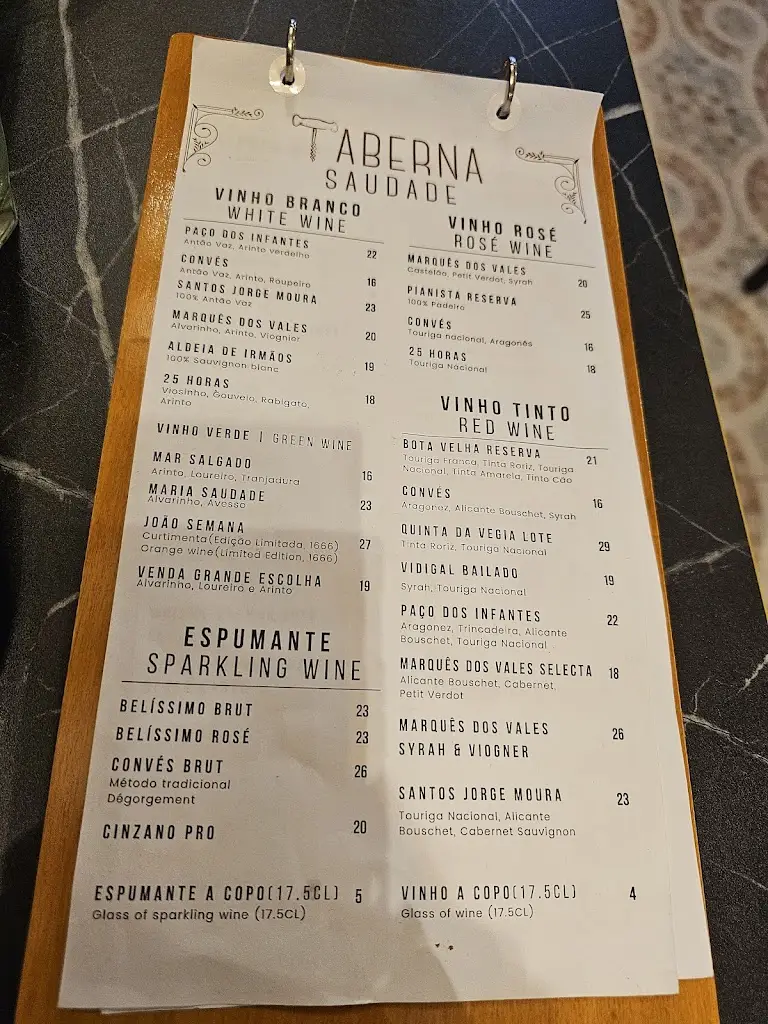 Menu_Taberna Saudade_Albufeira_immagine_4