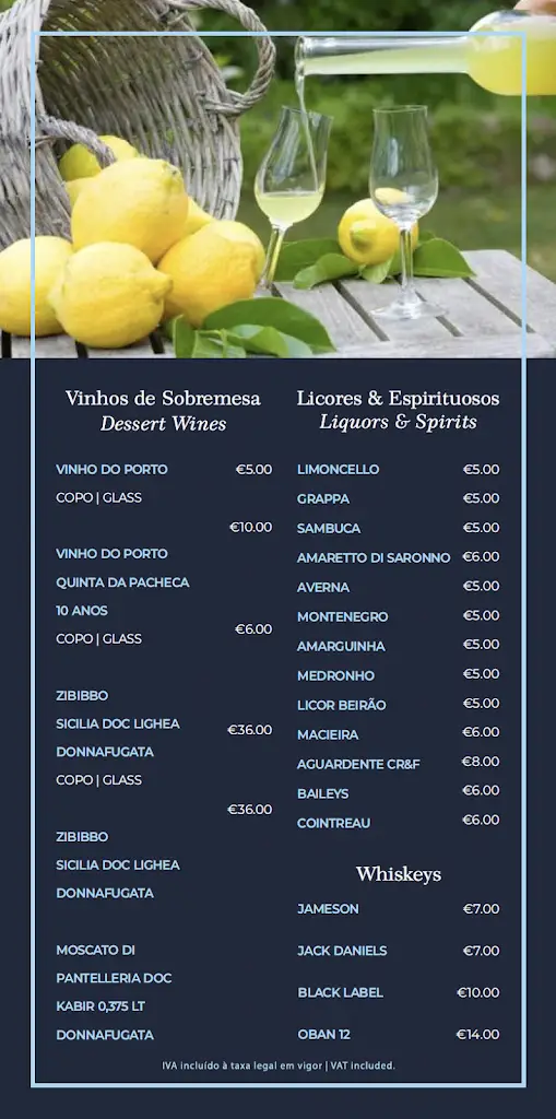 Menu_Castello di Norcia - Ristorante Italiano Pizzeria_Albufeira_immagine_2