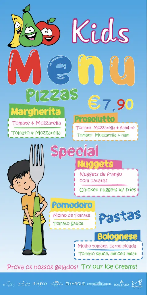 Menu_Castello di Norcia - Ristorante Italiano Pizzeria_Albufeira_immagine_4