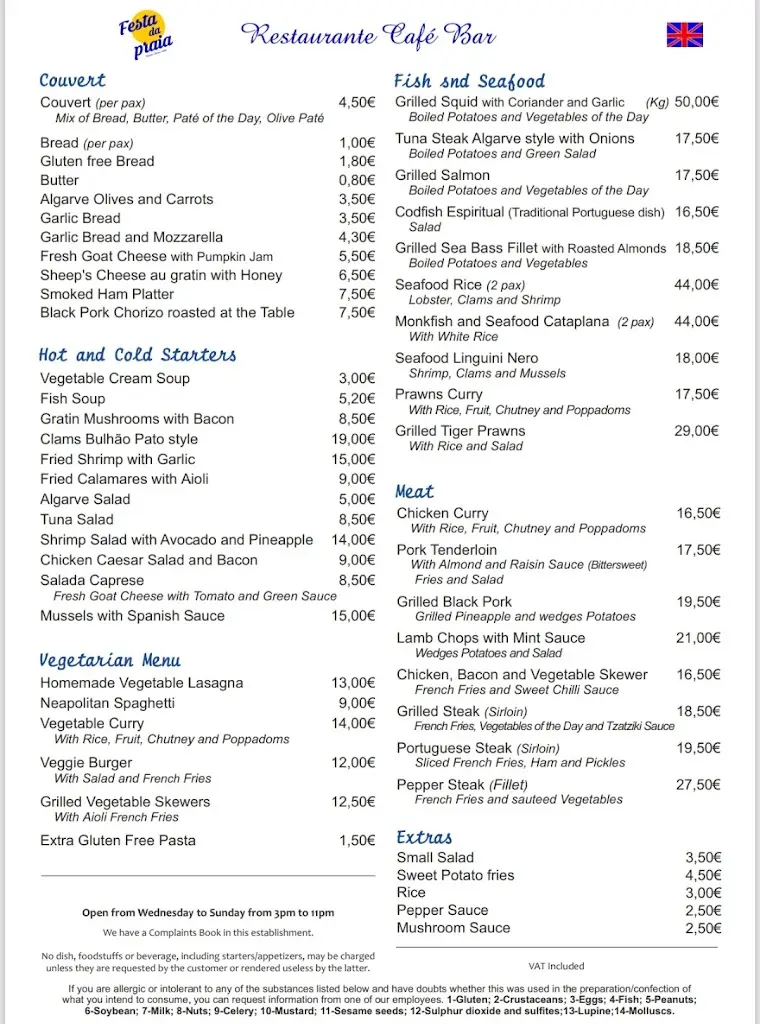 Menu_Festa Da Praia_Albufeira_immagine_2