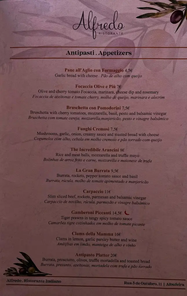 Menu_Alfredo_Albufeira_imagen_3