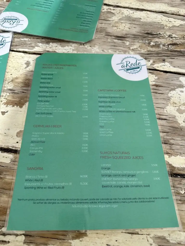 Menu_A Rede_Aljezur_immagine_2