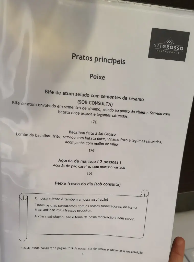 Menü_Sal Grosso_Arrifes_Bild_1