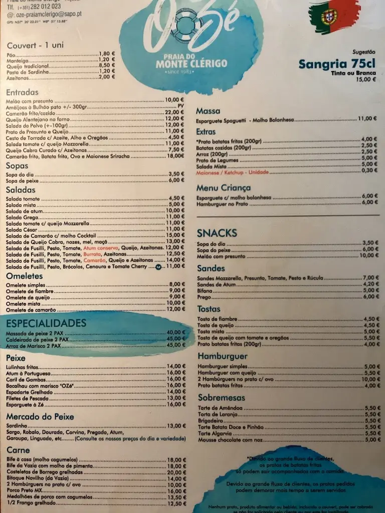 Menu_O Zé_Aljezur_immagine_4