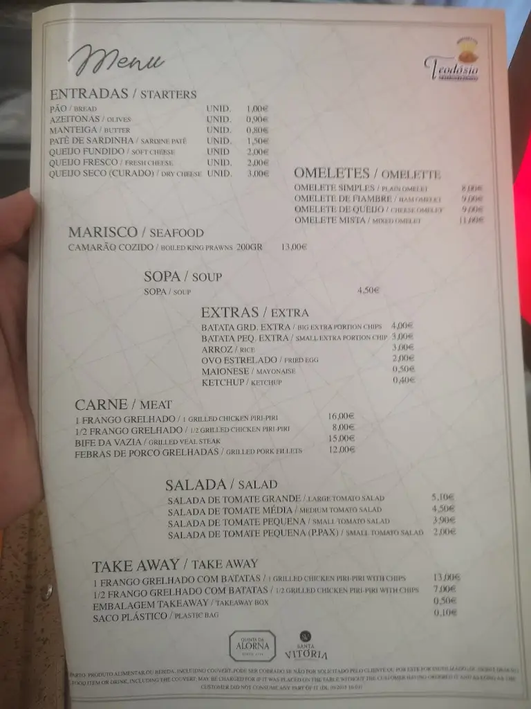 Menu_Restaurante O Teodósio_Algoz_immagine_3