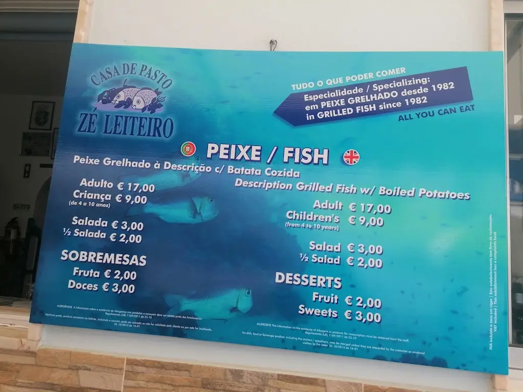 Menu_Restaurante Zé Leiteiro_Alcantarilha_immagine_3