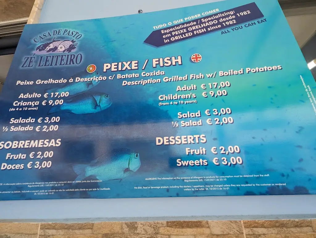 Menu_Restaurante Zé Leiteiro_Alcantarilha_immagine_4