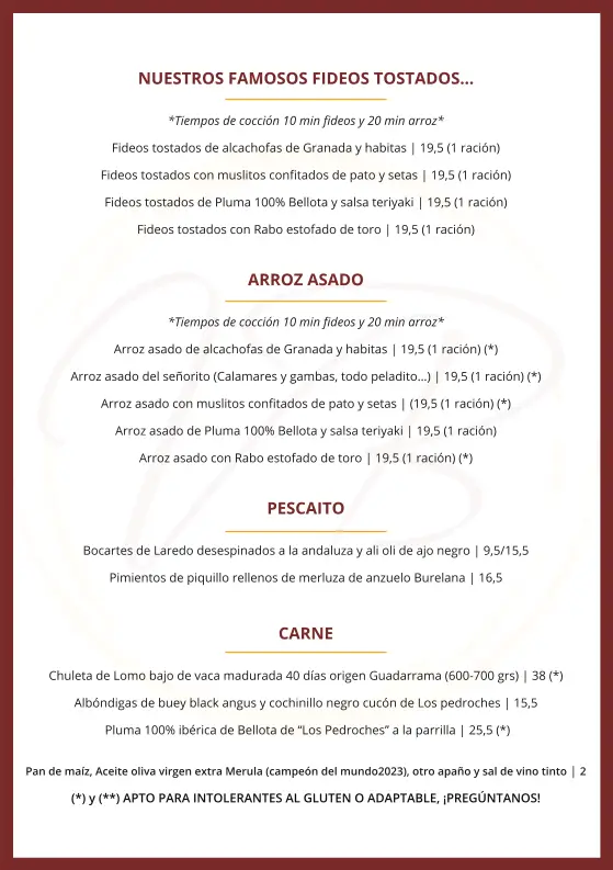 Menu_Fabio's Roadstop_Alcantarilha_image_4