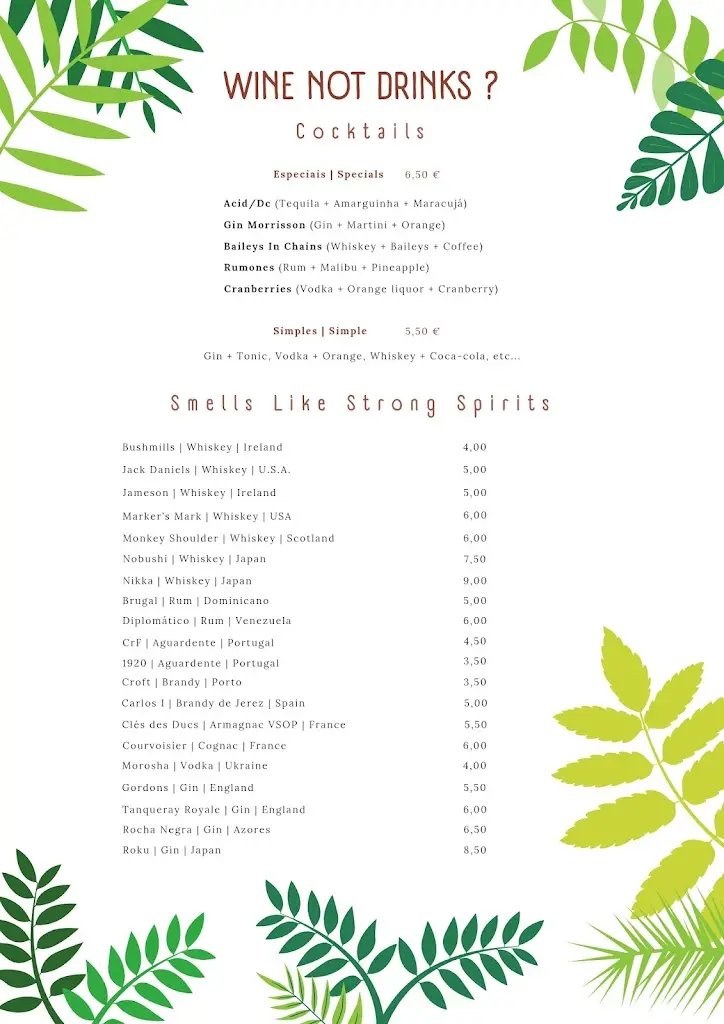 Menu_Wine Not?_Porto Judeu_immagine_2