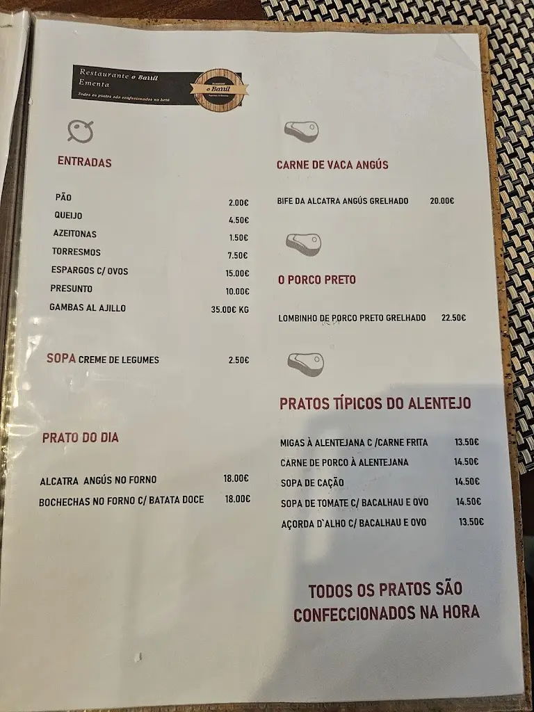 Menu_O Barril_Reguengos de Monsaraz_image_1
