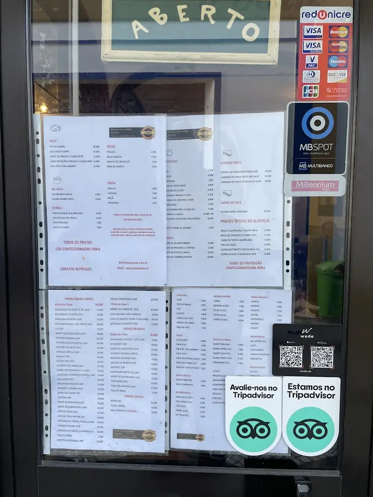 Menu_O Barril_Reguengos de Monsaraz_image_4