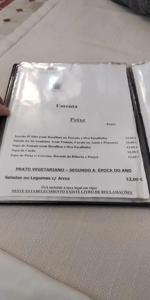 Menu_Taberna Al-Andaluz_Reguengos de Monsaraz_immagine_1