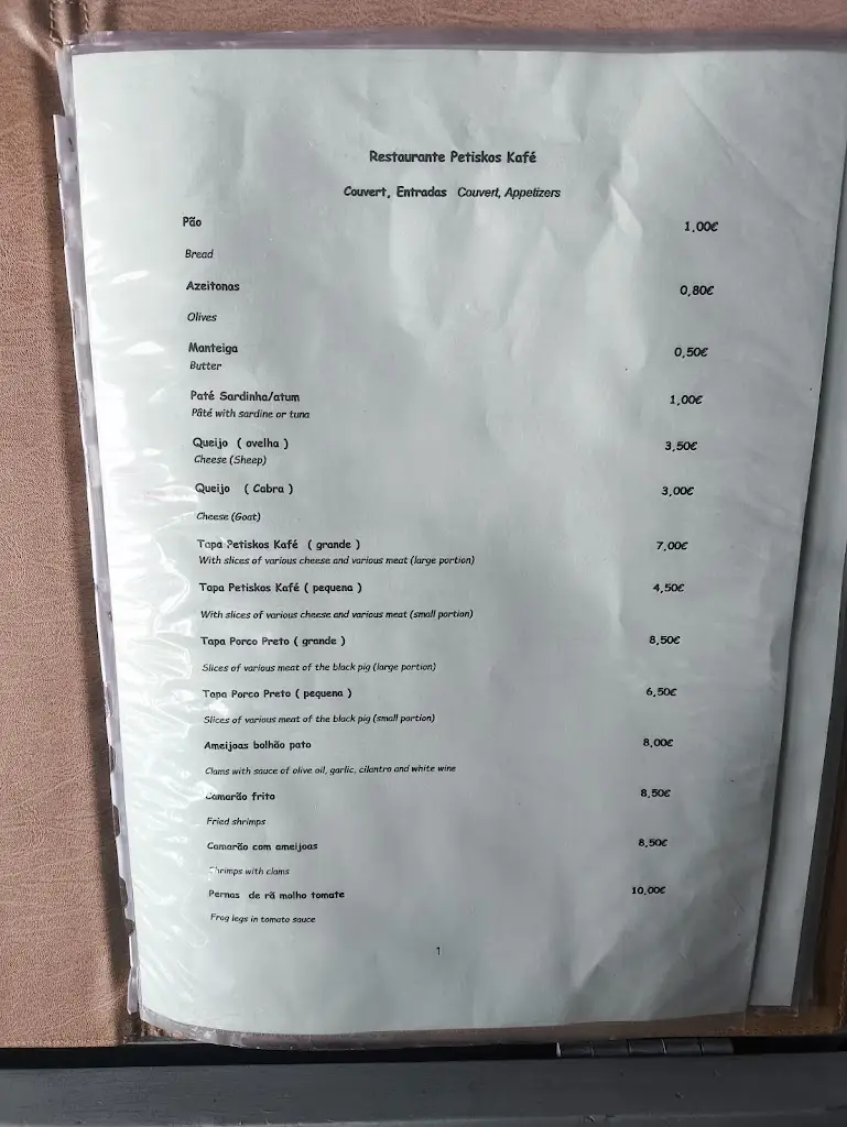 Menu_Petiskos Kafé_Reguengos de Monsaraz_immagine_4